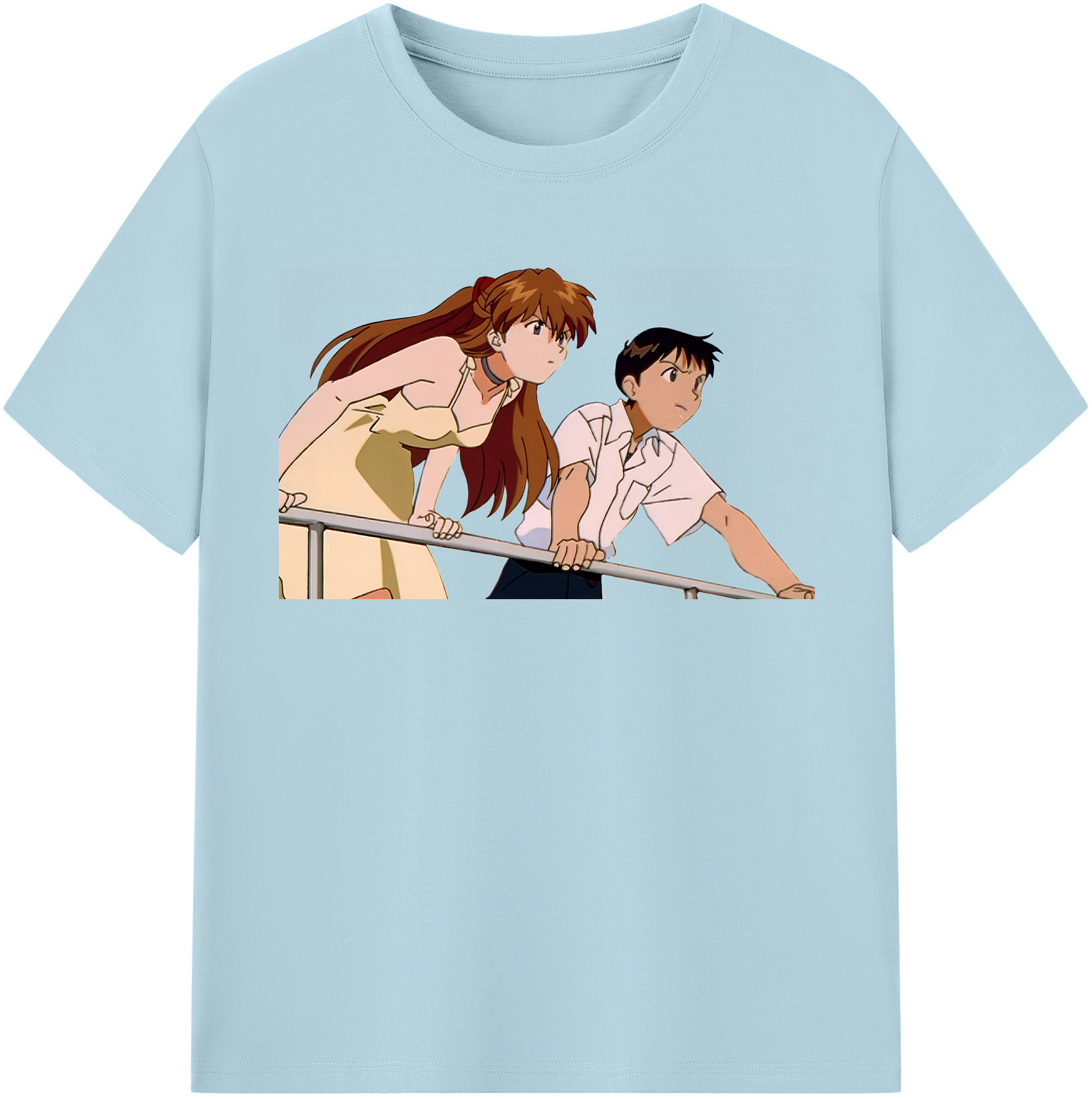（画像用） EVA 新世紀エヴァンゲリオン 綿100％半袖Tシャツ（フロントプリント）